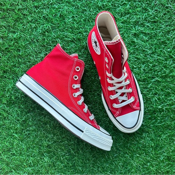 🎁Converse Chuck 70 Hi Enamel Red - Picture 10 of 11
